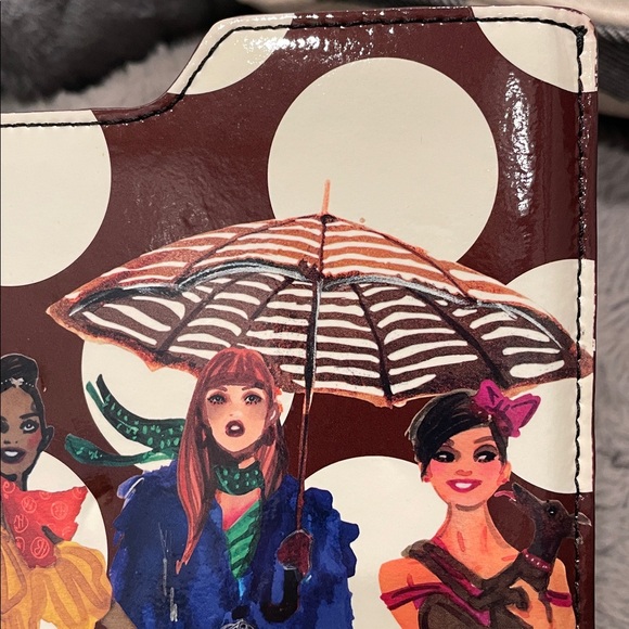 HENRI BENDEL Tablet/iPad Lined 8x10 Sleeve Case Bendel It Girls Polka Dots | GUC - Picture 6 of 16